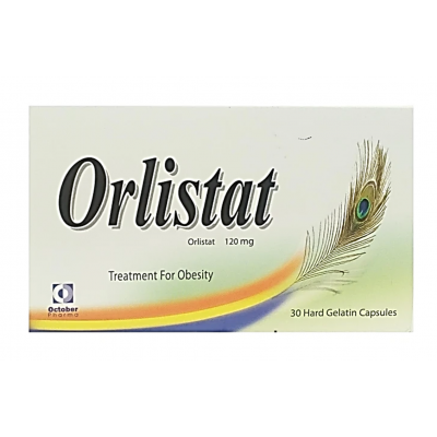 ORLISTAT 120 MG ( ORLISTAT ) 30 CAPSULES