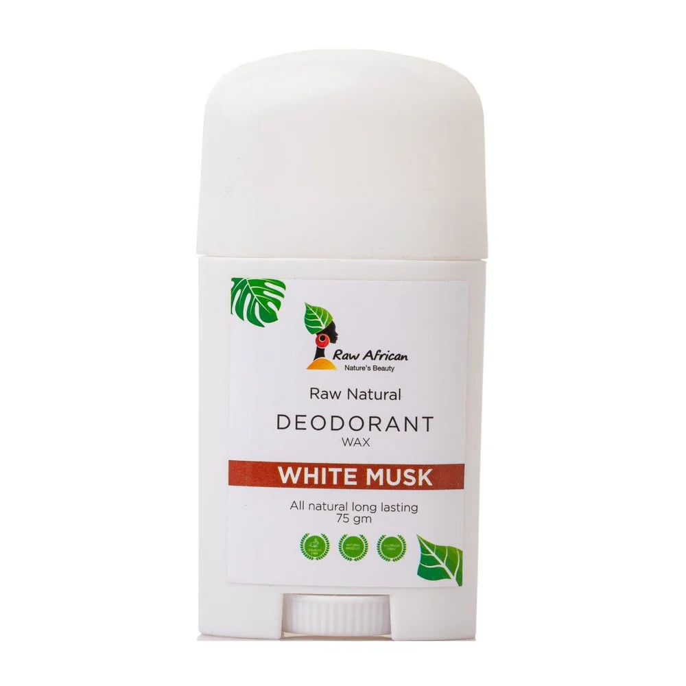 Raw African Raw Natural Deodorant Wax 75gm