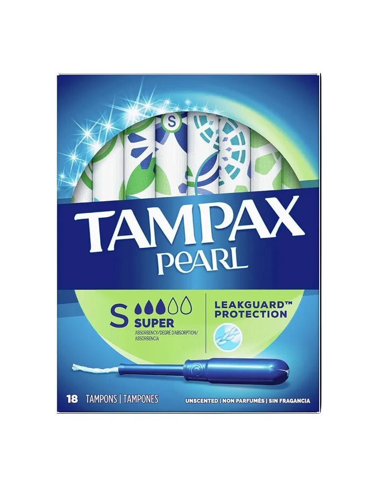 TAMPAX PEARL SUPER 18 TAMPONS
