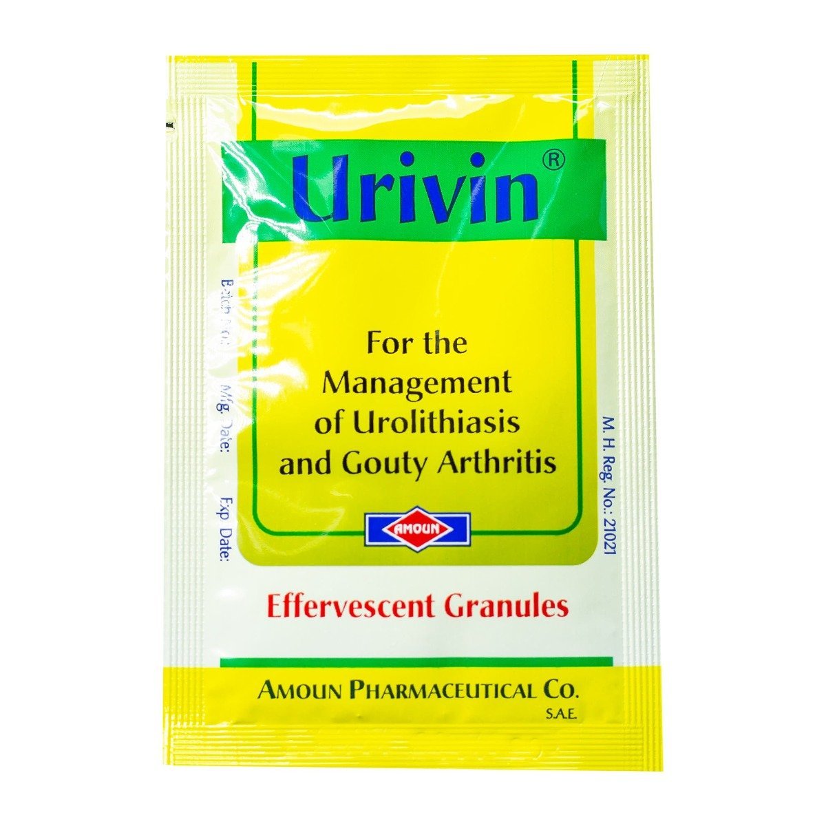 Urivin Effervescent - 10 Sachets