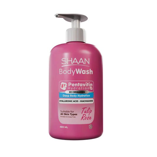 Shaan BODY WASH TULIP ROSE 480ML