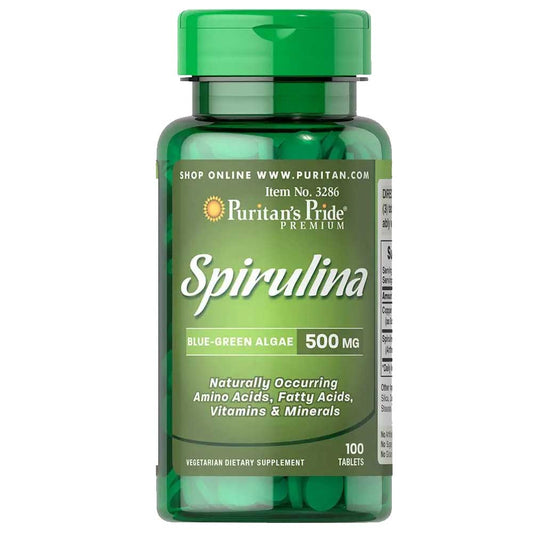 Puritan's Pride  Spirulina 100 mg | VitaZone