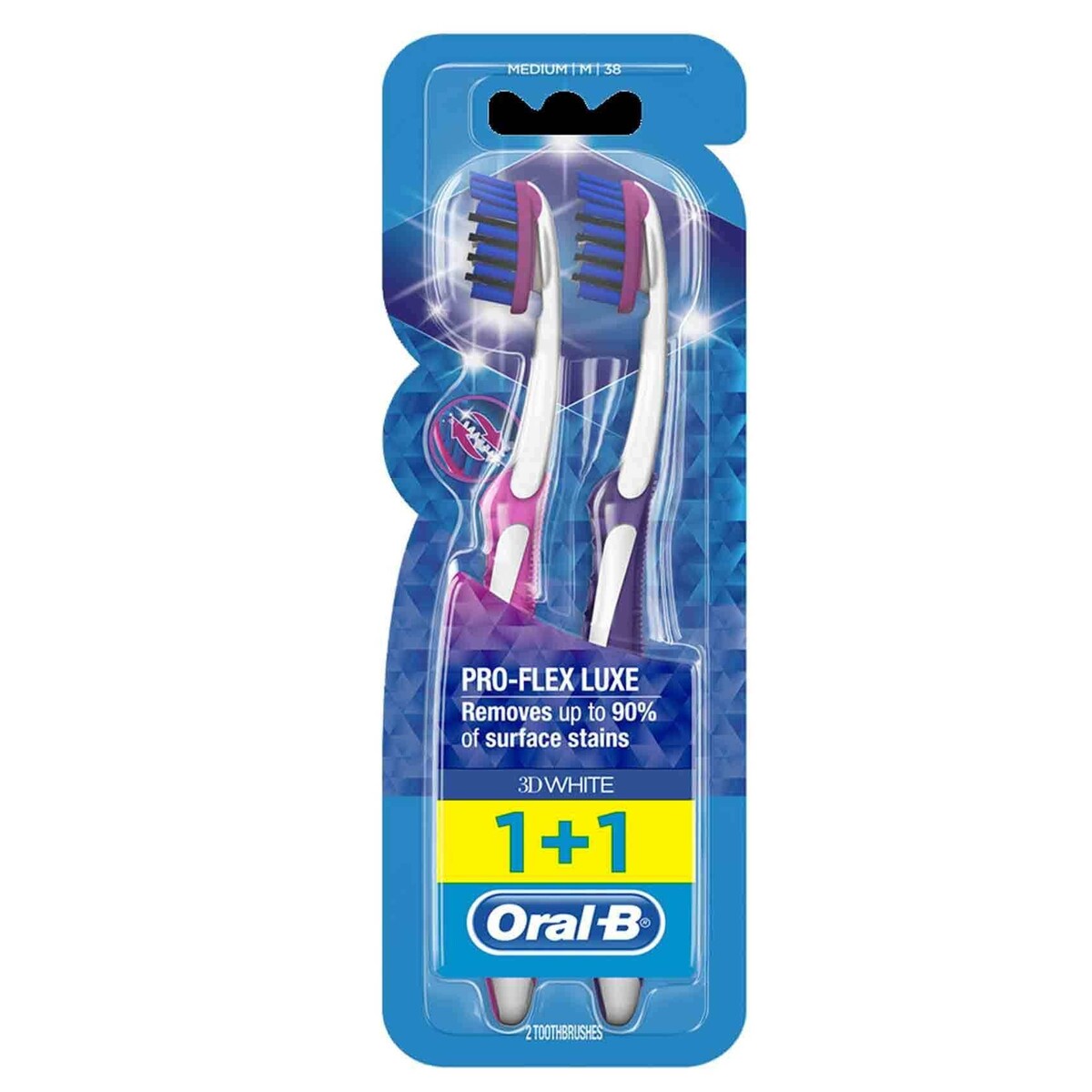 Oral-B Tooth Brush Pro-Flex Pro Expert | 38 Soft1+1