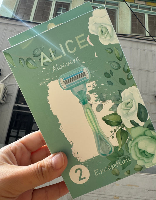 ALICE ALOEVERA EXCEPTION 2BLADES