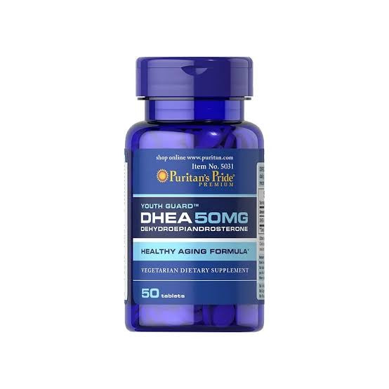 Puritan’s Pride DHEA 50 mg 50 Tablets