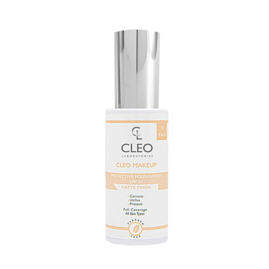 Cleo Makeup Spf30 Matte Found (01) 30Ml