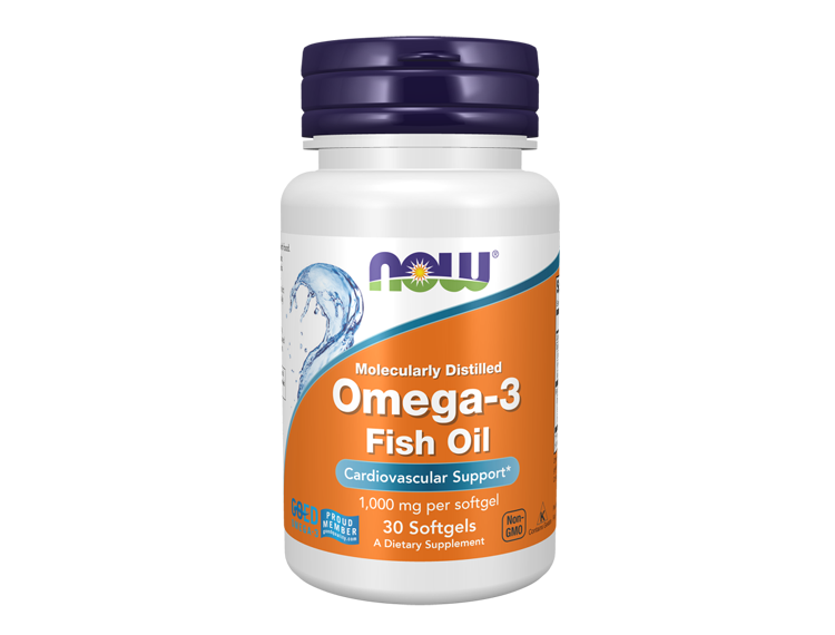 Now Omega-3 30 Softgels