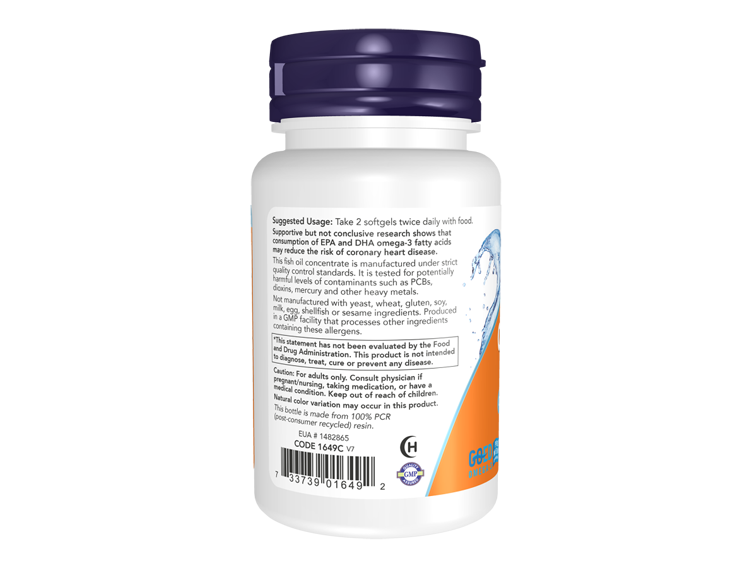 Now Omega-3 30 Softgels