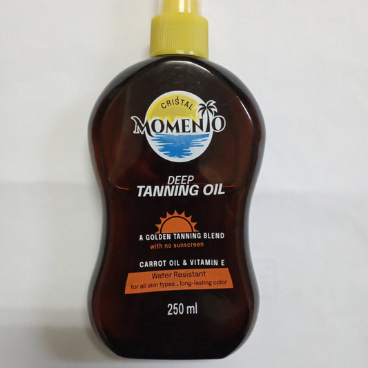 CRISTAL MOMENTO DEEP TANNING OIL 250 ML