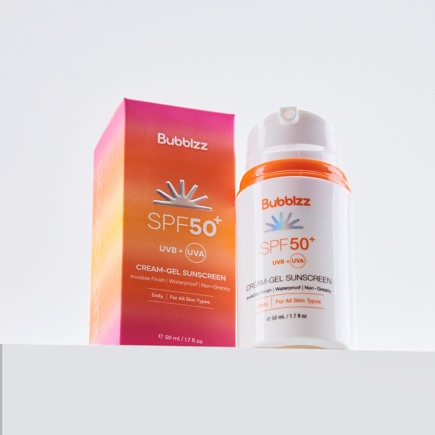 Bubblzz Sunscreen SPF50+
