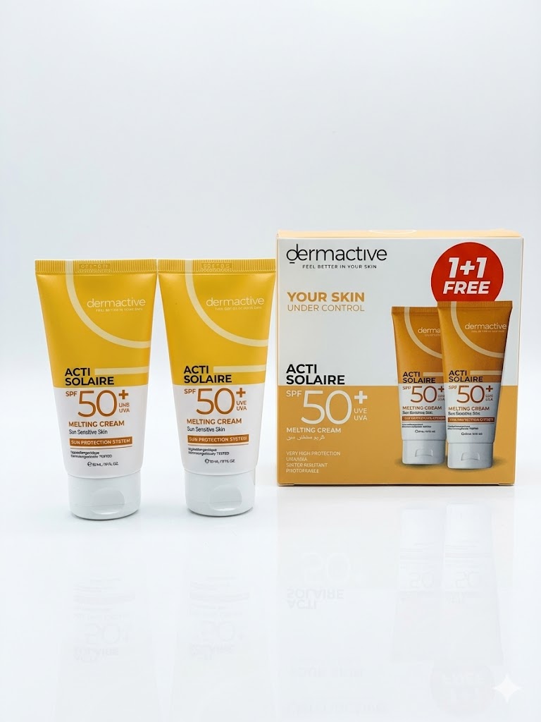 ACTI SOLAIRE SPF 50+ UVV - UVA MELTING CREAM Sun Senstive Skin 50 ml
