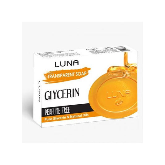 Luna Glycerin Perfume Free Transparent Soap - 15g