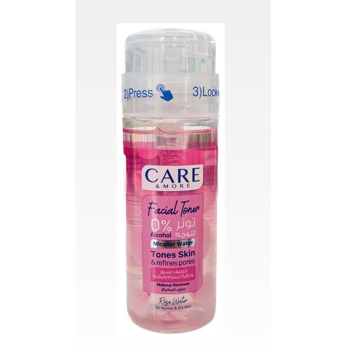 CARE & MORE FACIAL TONER ROSE WATER 150ML