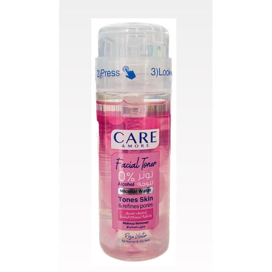 CARE & MORE FACIAL TONER ROSE WATER 150ML