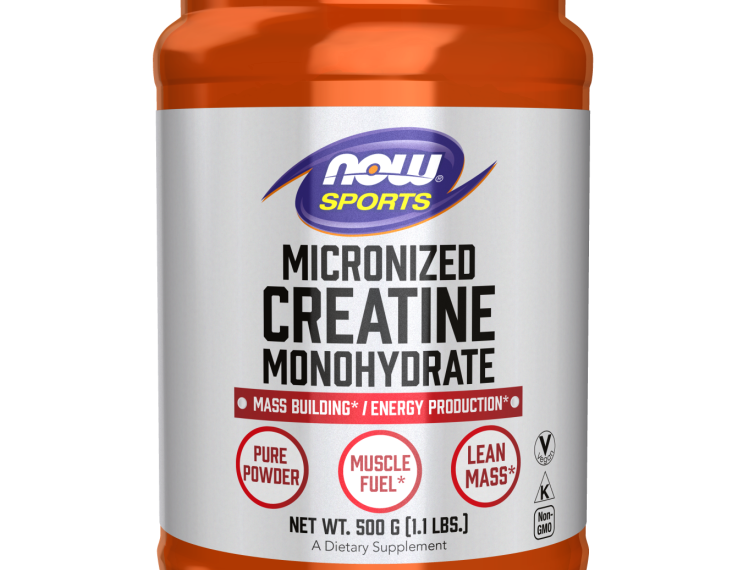 Now Creatine Monohydrate Micronized Powder 500g