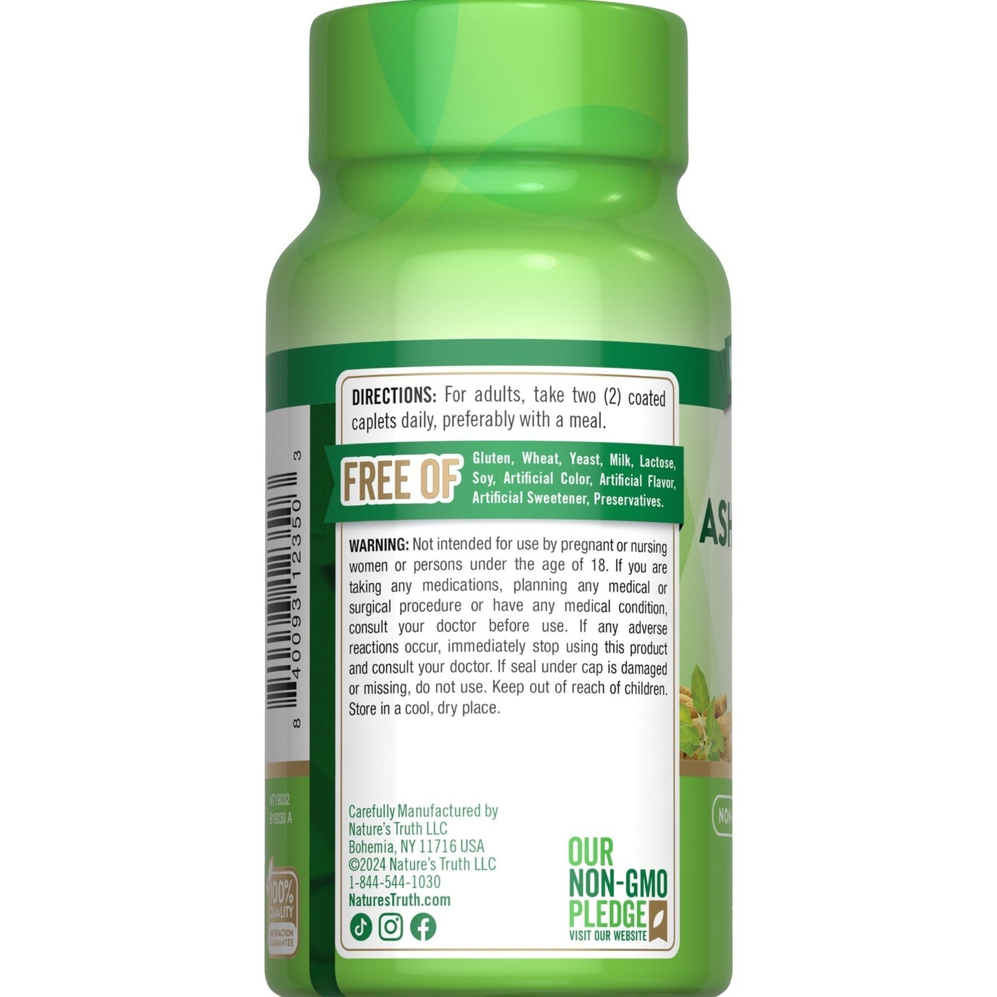 Nature's Truth Ashwagandha plus L-Theanine