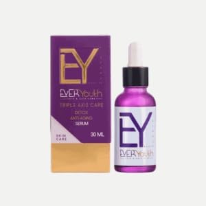 EVERYOUTH Detox Anti-Aging Serum, Triple Axis Skin Care, Wrinkle Reducing Formula with Natural Antioxidants, 30ml