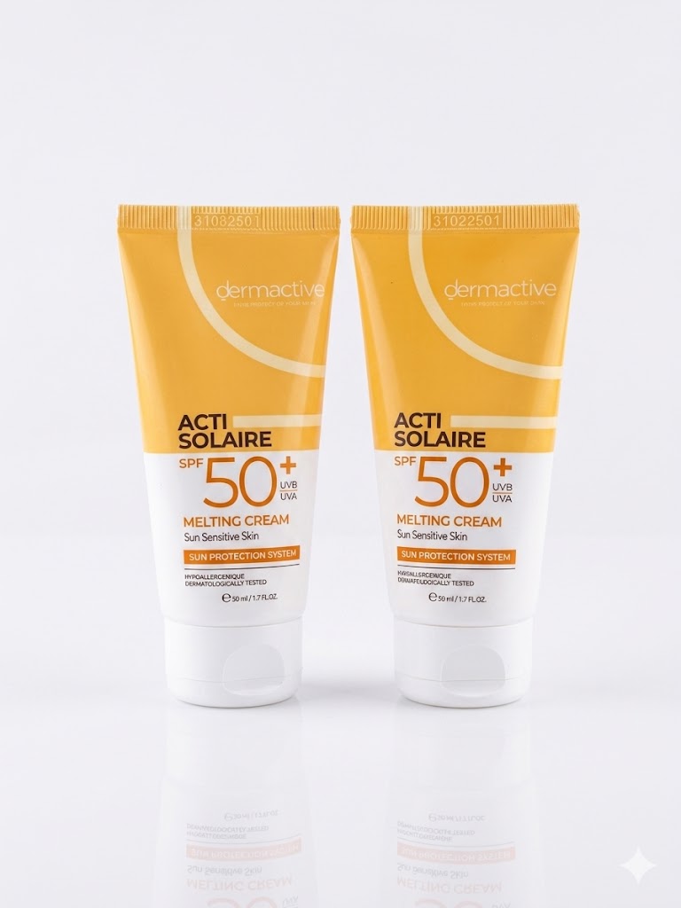 ACTI SOLAIRE SPF 50+ UVV - UVA MELTING CREAM Sun Senstive Skin 50 ml