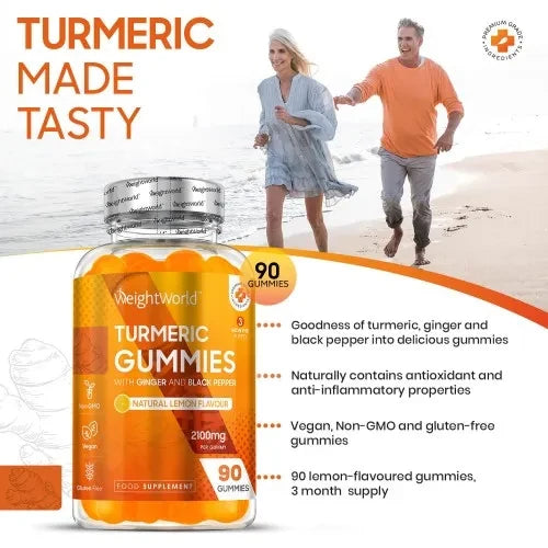 WeightWorld Turmeric 90 Gummies