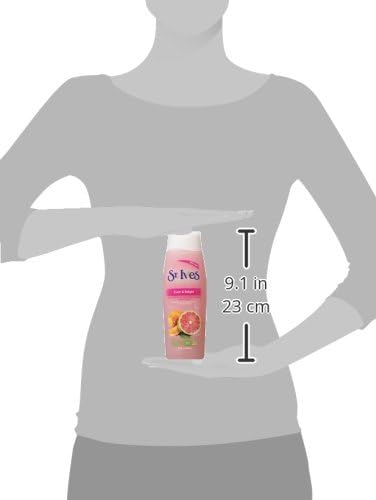 St. ives even and bright - pink lemon and mandarin exfoliating body wash - 400 ml