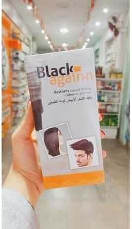 Black again hair cream 150 ml كريم شعر بلاك اجين ان للشعر الابيض