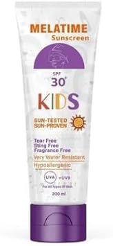 Melatime Sunscreen Kids SPF30+ Sun Tested for all Skin Types 200ml