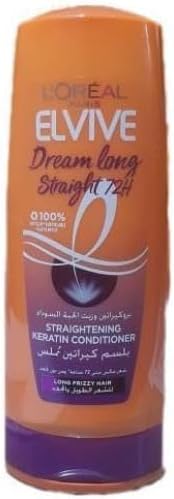 L’Oréal Paris L'Oréal Paris Elvive Straightening Keratin Conditioner for Long and Frizzy Hair - 360 ml