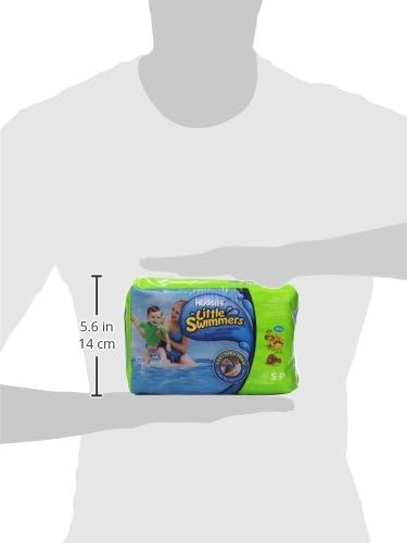 HUGGIES LITTLE SWIMMER, Swim Pants Diaper, Size Small, 12