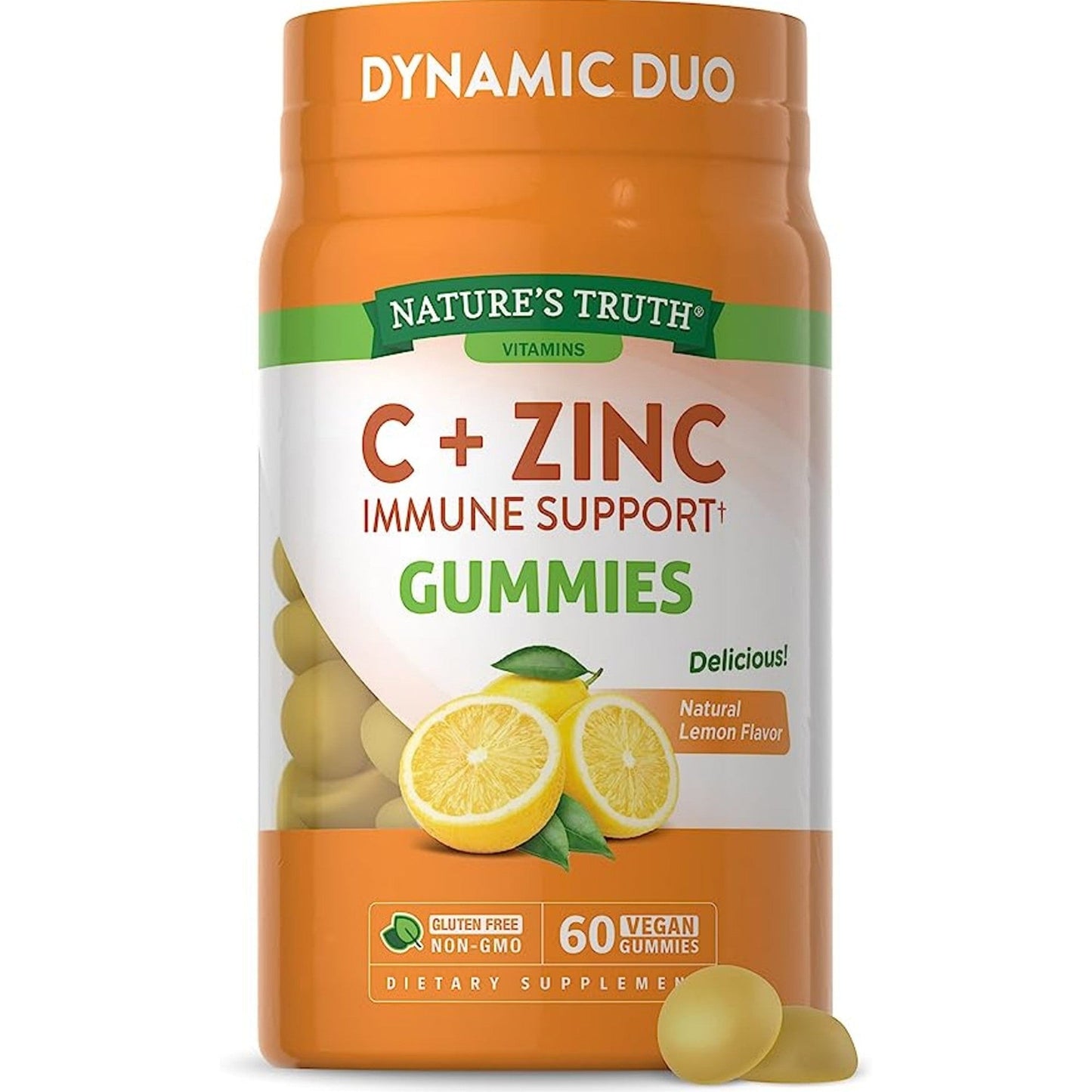 Nature's Truth Vitamin C + Zinc Gummies