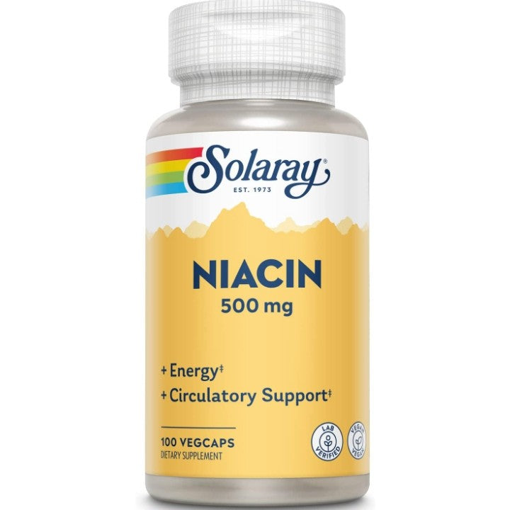 Solaray Niacin 500 mg