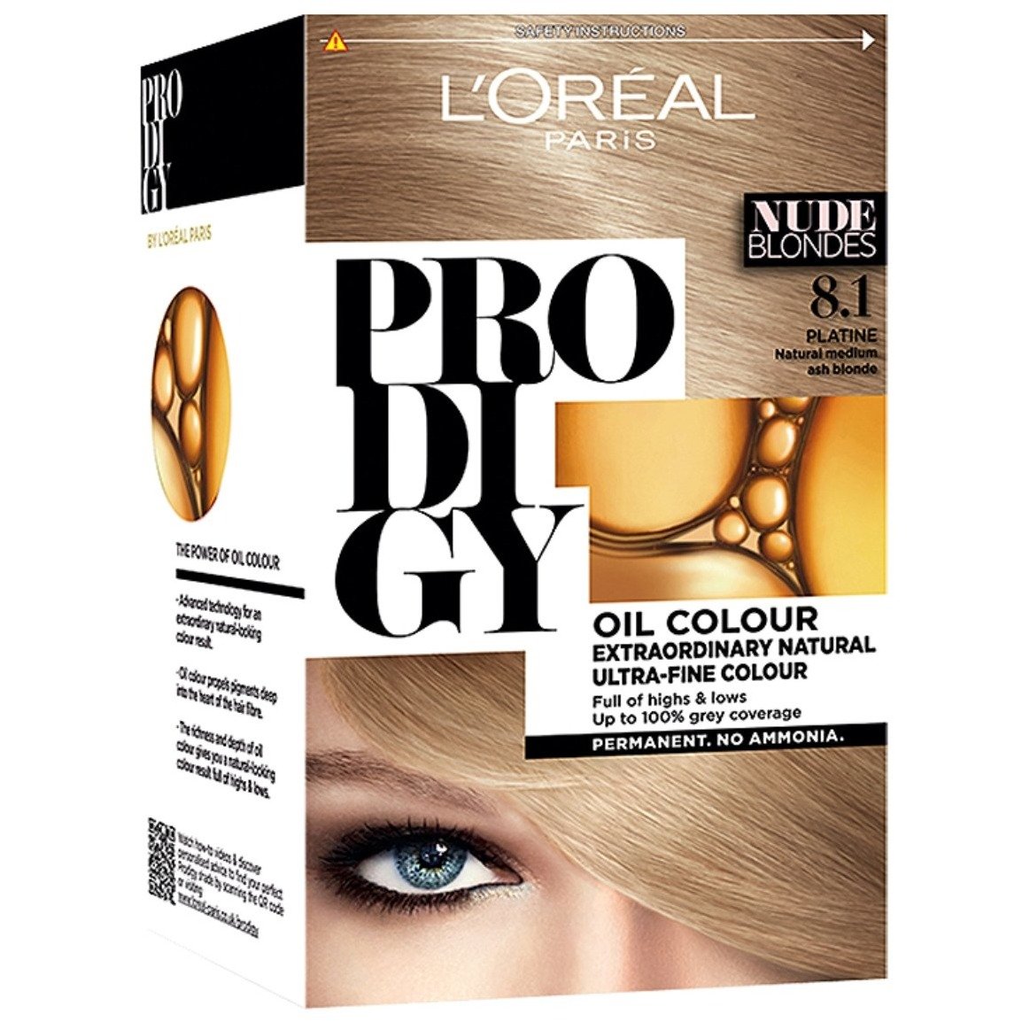 L'Oreal  Paris Prodigy Extraordinary Natural Permanent Hair Color