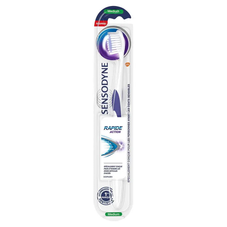 Sensodyne Toothbrush Rapid Action Nitro Meduim فرشة اسنان
