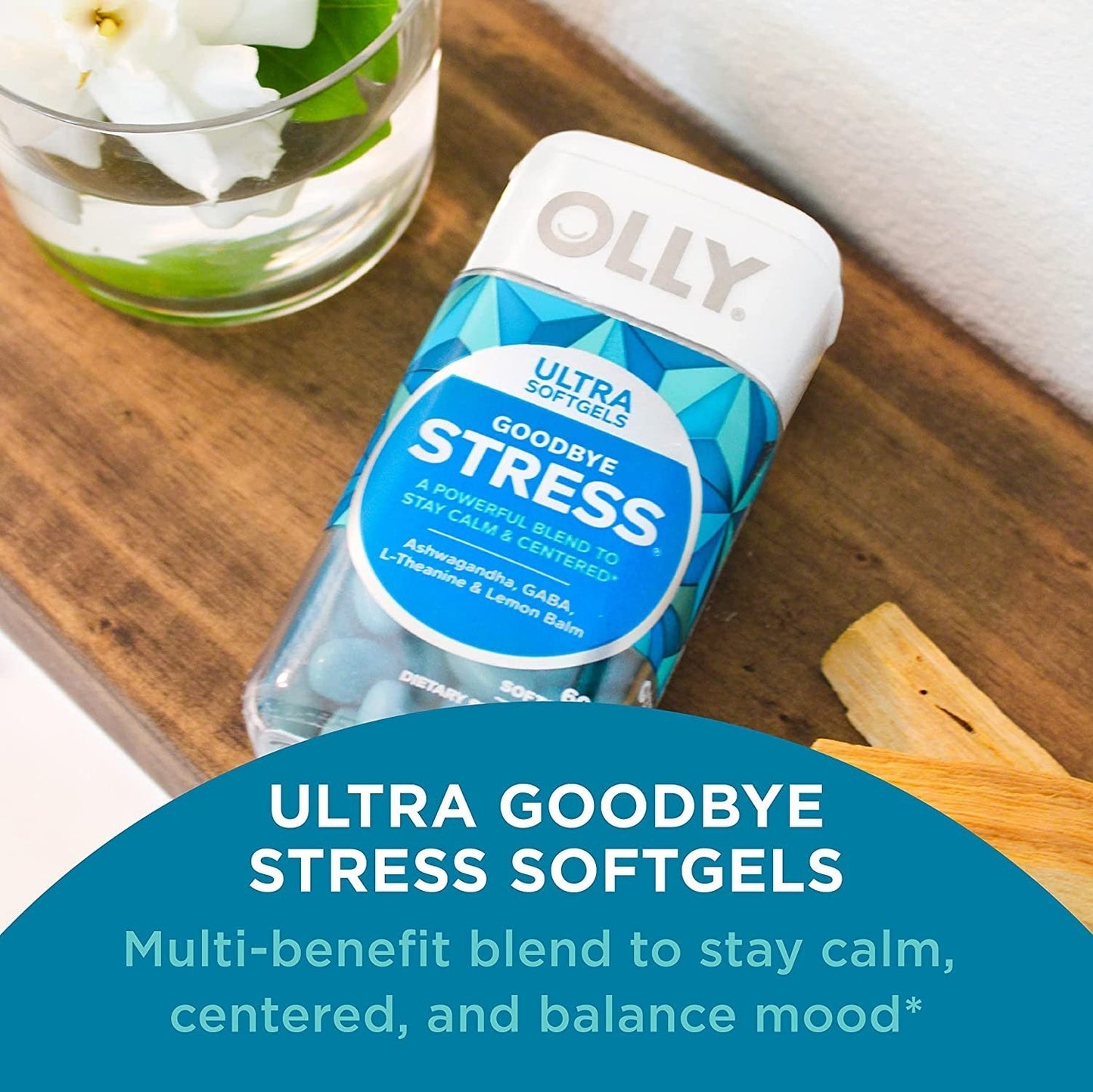 OLLY Ultra Strength Goodbye Stress Softgels