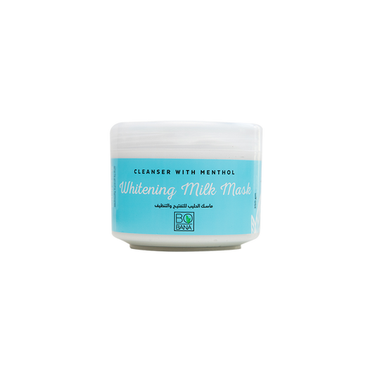 BOBANA CLEANSER WITH MENTHOL WHITENING MILK MASK 250GM