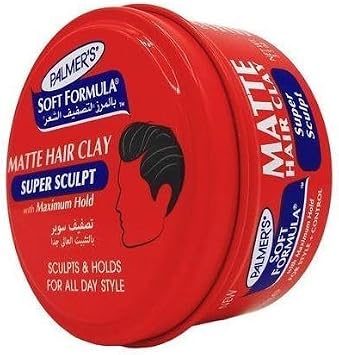 Palmer's Soft Formula Matte Hair Clay Super Sculpt With Maximum Hold 100g