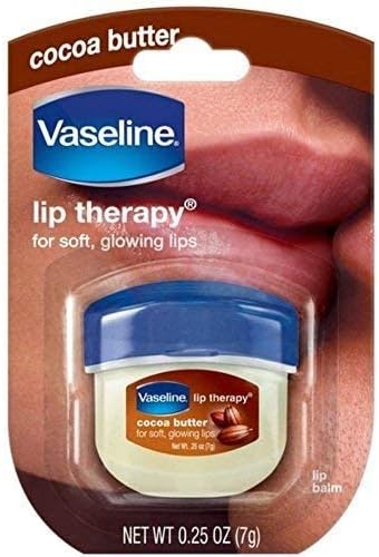 Vaseline Lip Therapy Cocoa Butter For Women, 7 Gm