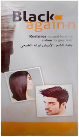 Black again hair cream 150 ml كريم شعر بلاك اجين ان للشعر الابيض