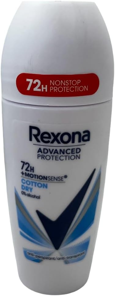 Rexona Women Antiperspirant Roll-On Cotton Dry, 50ml