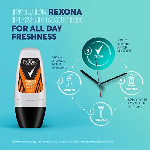 Rexona Roll-on Workout Male 50ML - Promotion