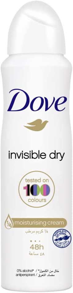 Dove Women Antiperspirant Deodorant Spray Invisible Dry 150ML