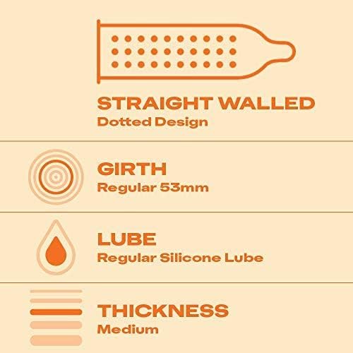 Durex Extra Dots Condoms- Pack Of 10