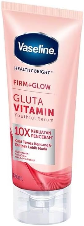 Vaseline Firm + Glow Gluta Vitamin Youthful Serum 180ml