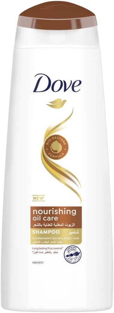 Dove Shampoo Nourishing Oil Care, Repairs 100% of Damage 180 ML