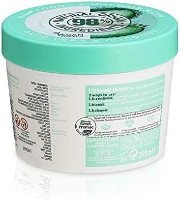 Garnier Ultra Doux Moisturising Aloe Vera 3-in-1 Hair, For Normal Hair, 390 ml
