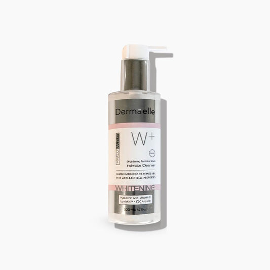 Dermaelle Hyalu White Intimate Cleanser – Gentle Feminine Wash for Daily Intimate Care, Freshness, Comfort & Sensitive Skin