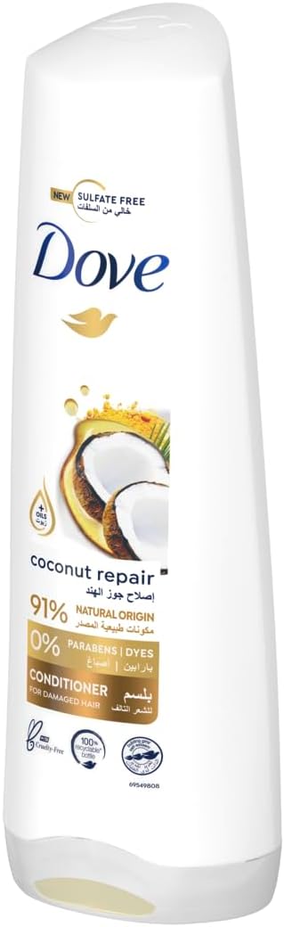 DOVE Natural Conditioner Restoring Ritual Coconut Oil and Turmeric 350ML