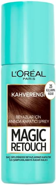 L’Oréal Paris Magic Retouch White Cap Concealer Spray - Brown (75ml)