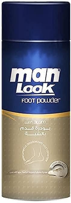 Man Look Foot Powder With Alum, 50 gm