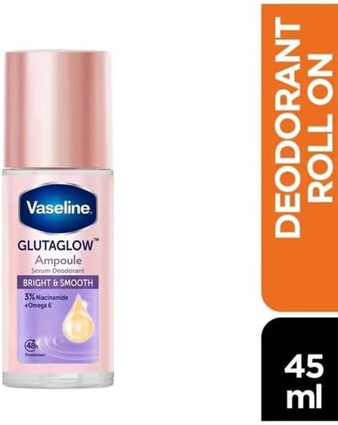 Vaseline GlutaGlow Serum Deodorant Bright & Smooth 45ml