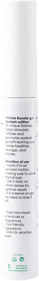 Raw African | Follicle Booster | Eyelash Gel Edition